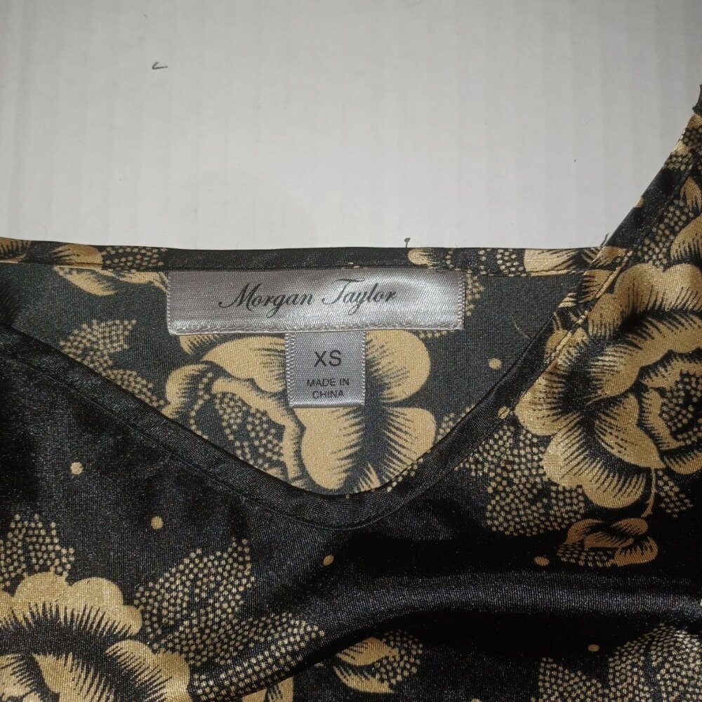 MEGAN TAYLOR FLORAL PRINT SLIP DRESS NIGHT GOWN - Picture 6 of 10